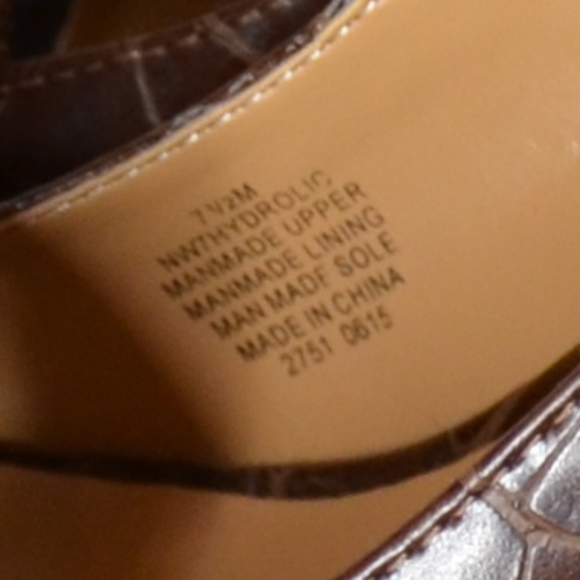 NINE WEST Sling Back Wedges Size 7.5 M - Picture 3 of 7